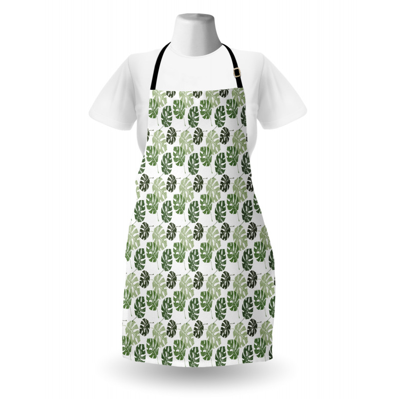 Tropical Jungle Leaves Apron