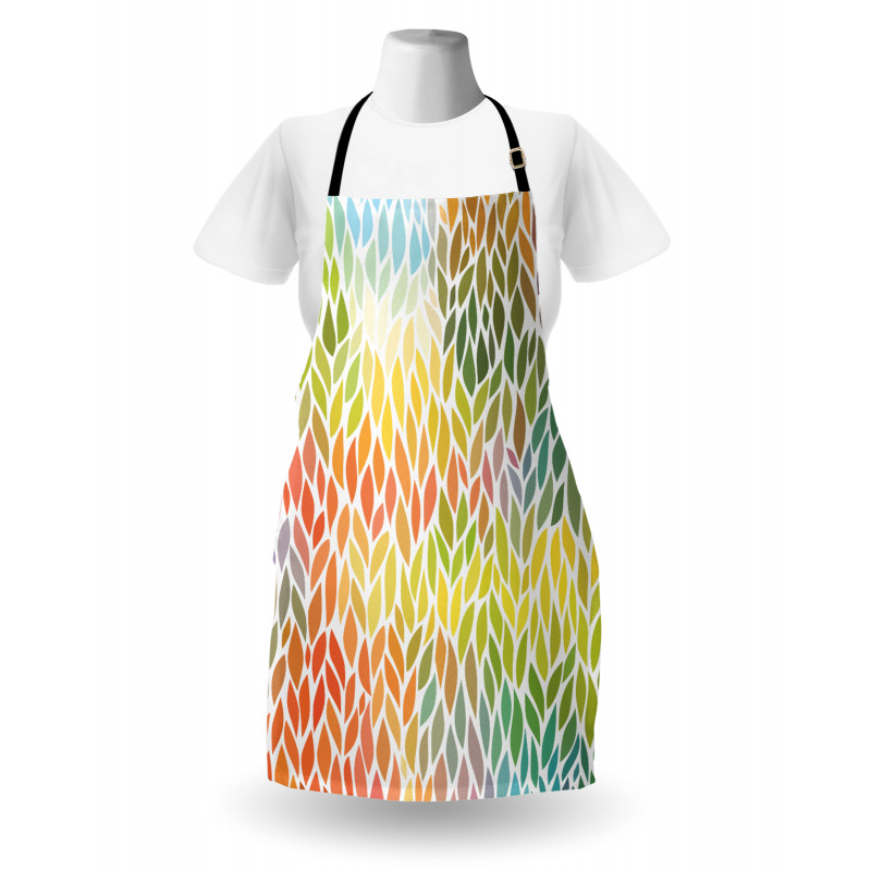 Funky Floral Colorful Apron
