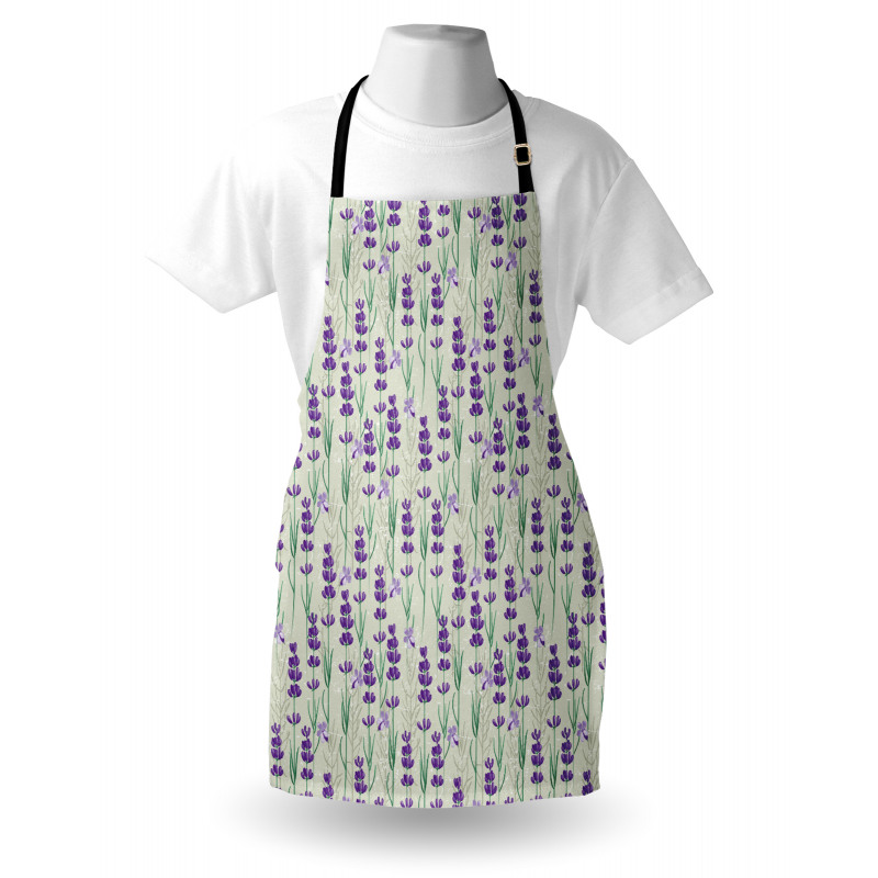 Fresh Herbs Botanical Apron