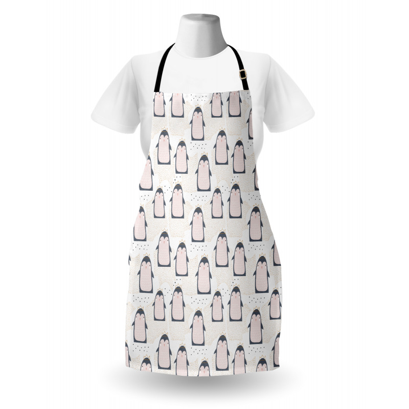 Doodle Antarctica Birds Apron