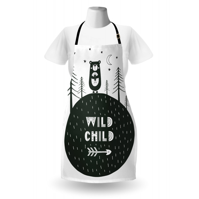 Wild Child and Bear Apron