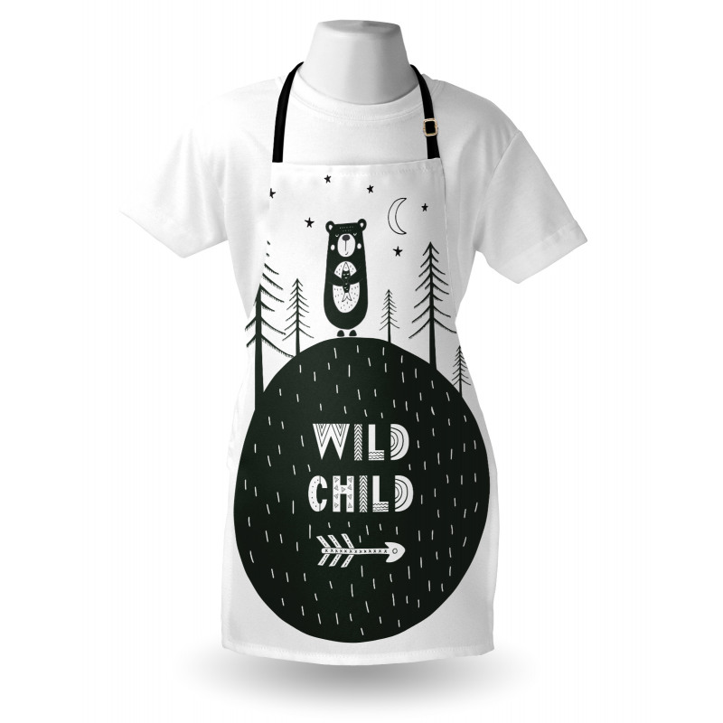 Wild Child and Bear Apron