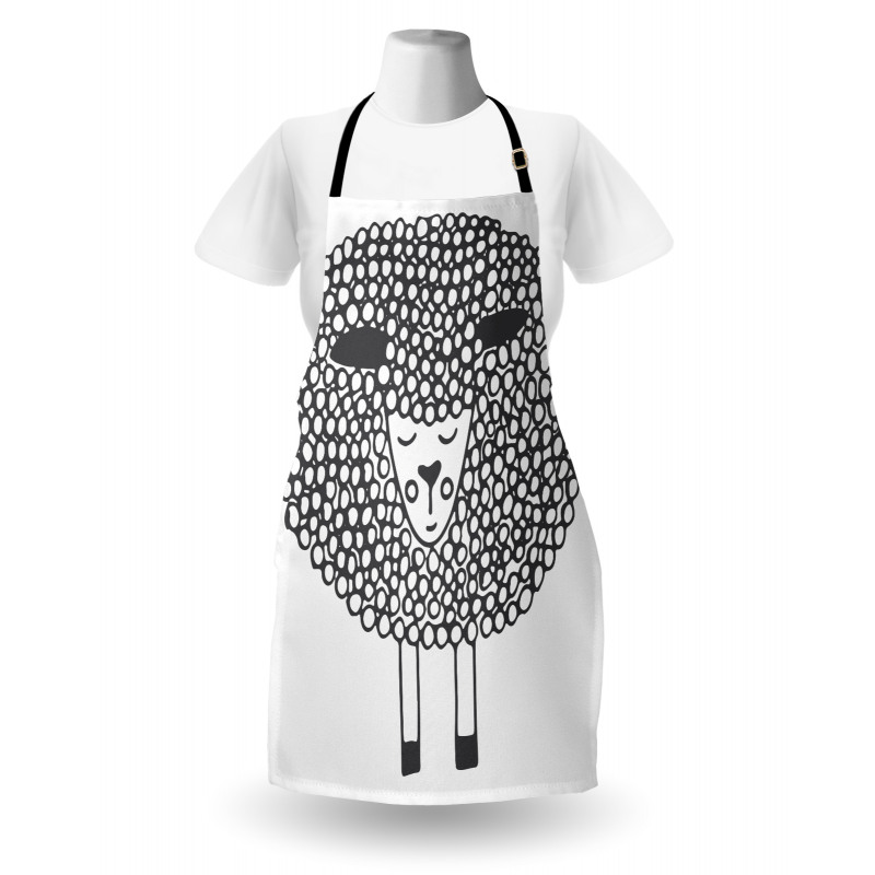 Doodle Sheep Apron