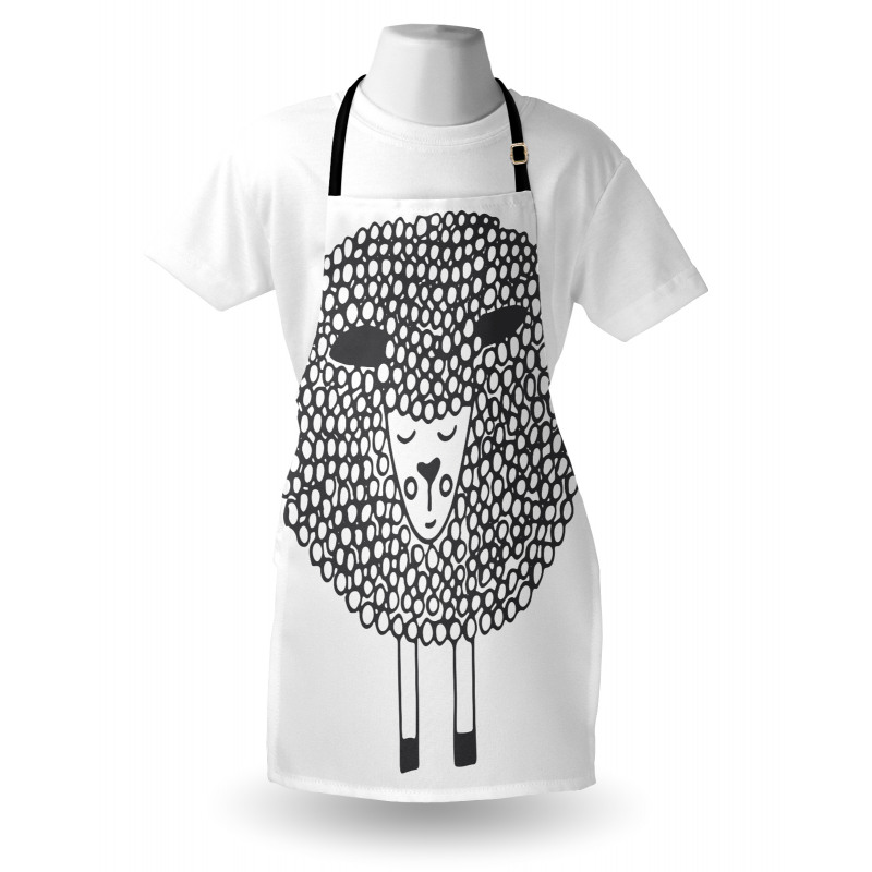 Doodle Sheep Apron