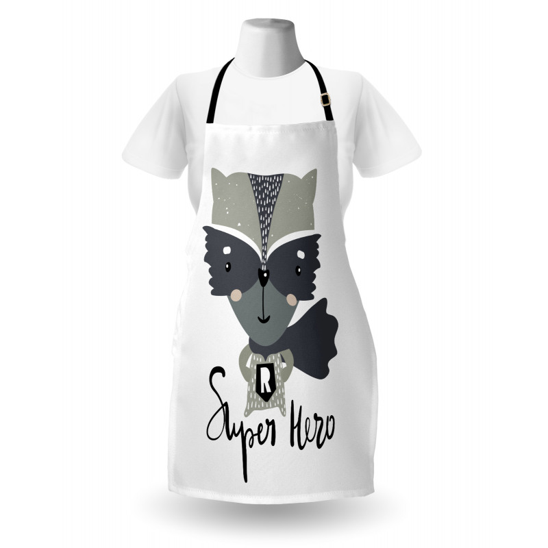 Super Hero Raccoon Apron