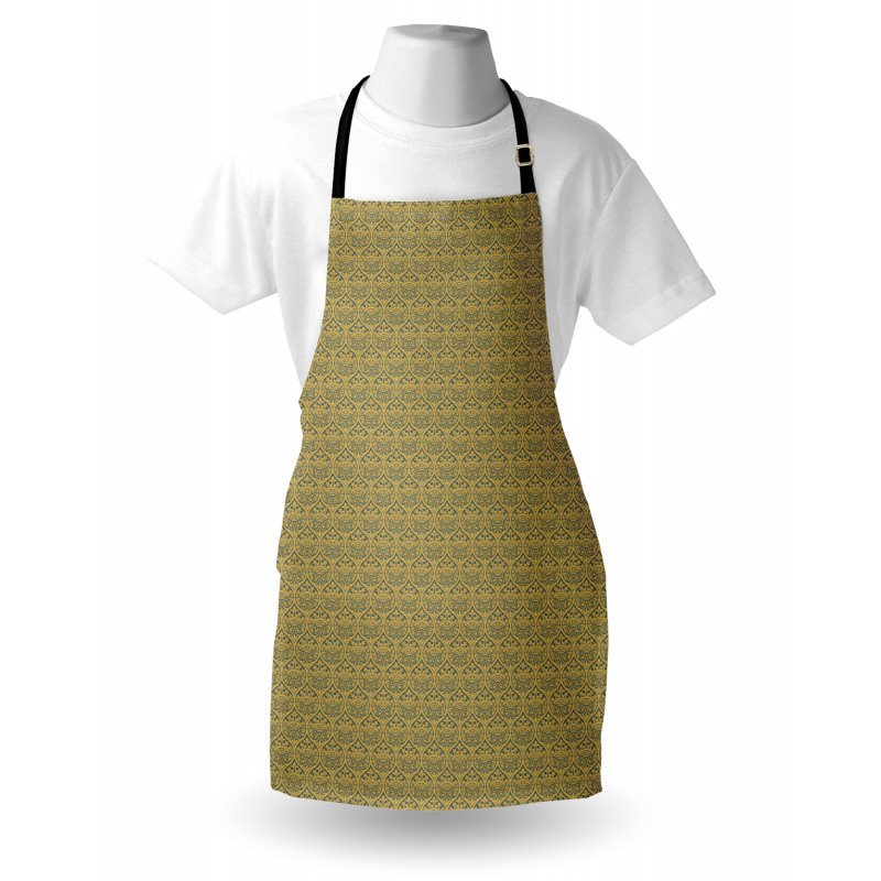 Curves and Flowers Apron