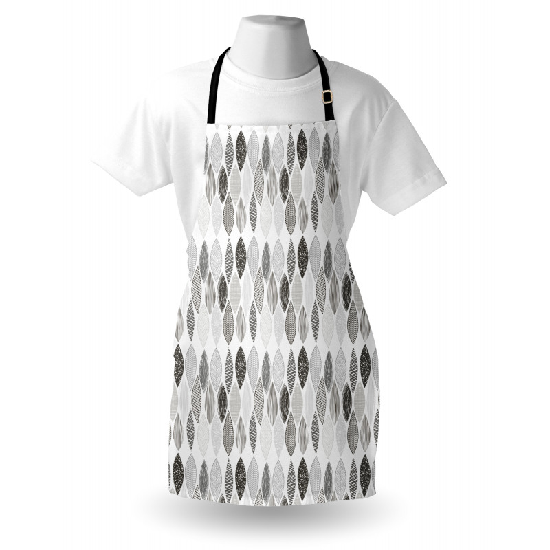 Abstract Leaves Art Apron