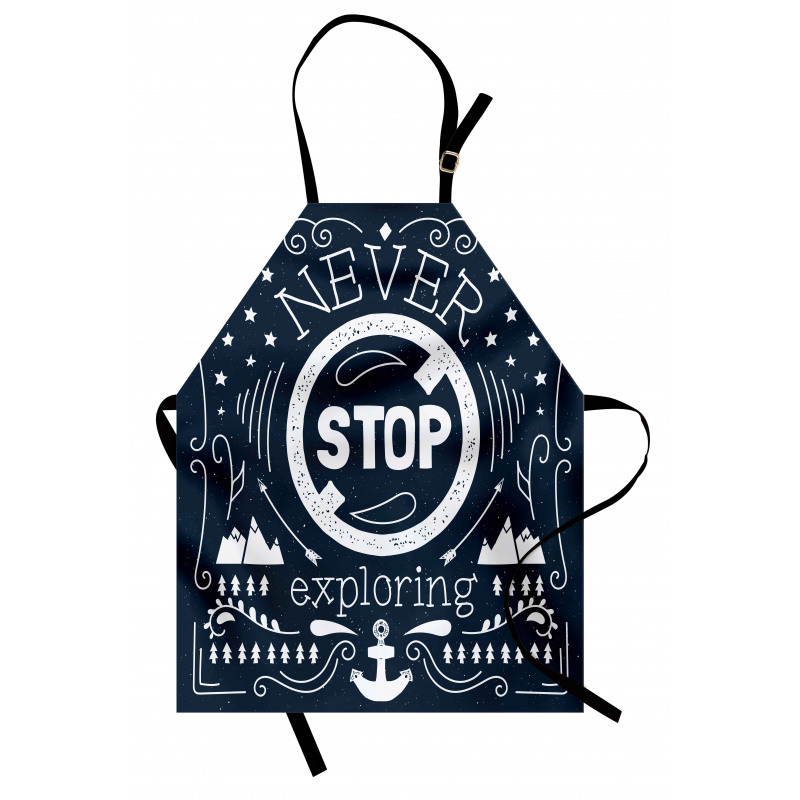 Exploring Themed Slogan Apron