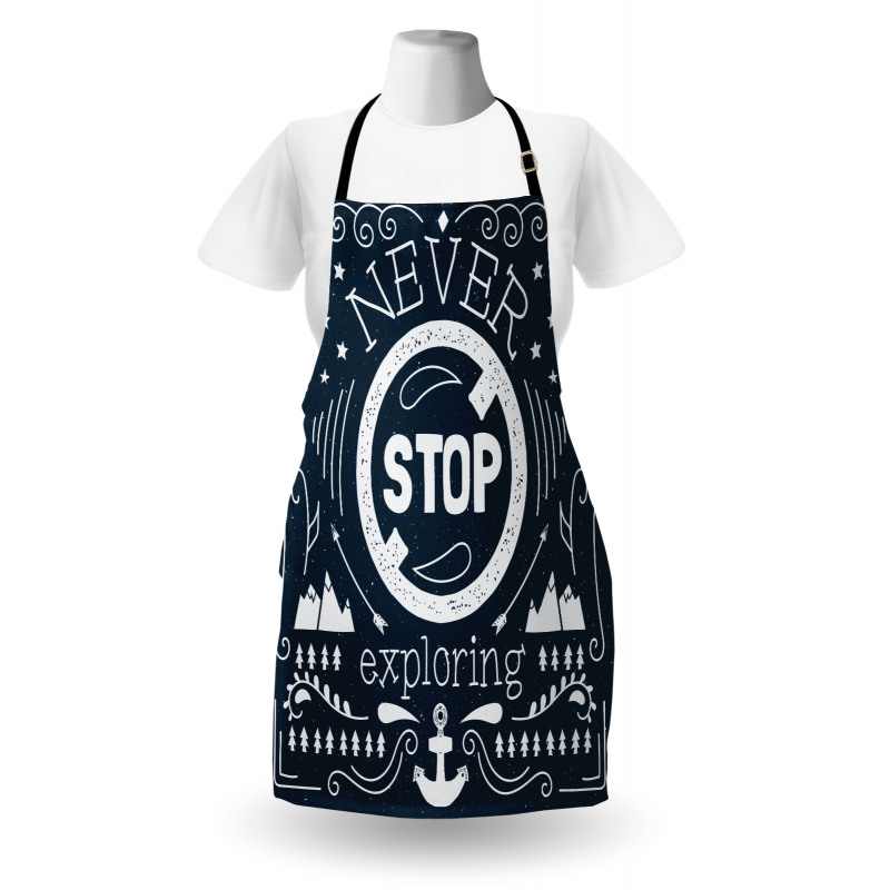 Exploring Themed Slogan Apron