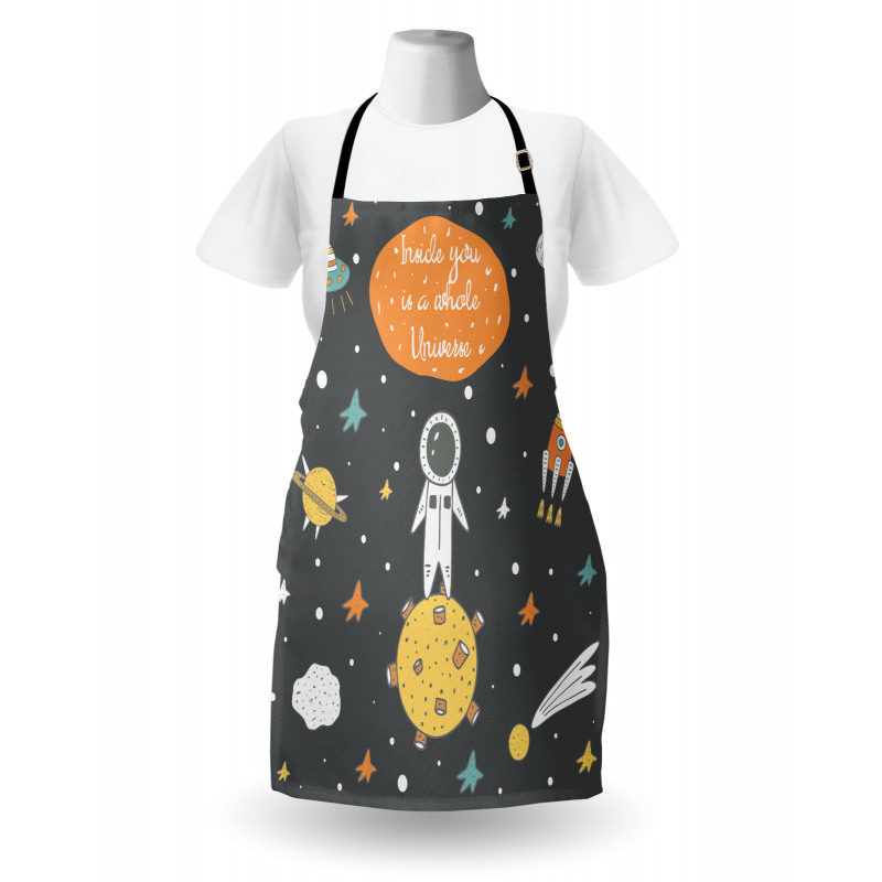 Doodle Astronaut Apron