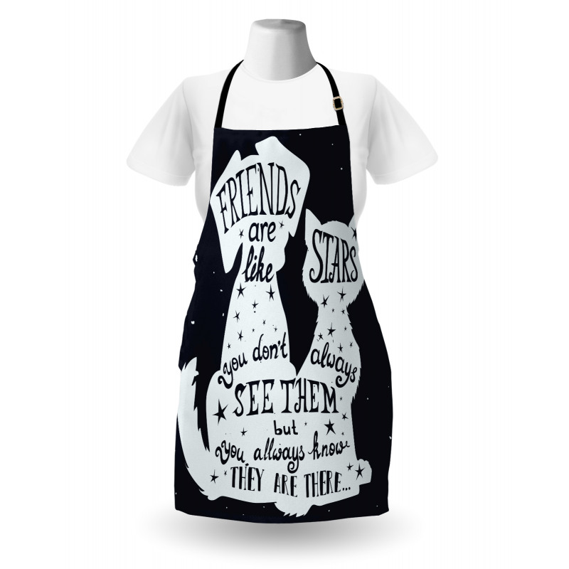 Friends are Like Stars Apron