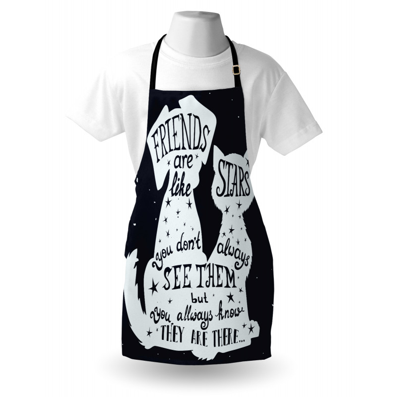 Friends are Like Stars Apron