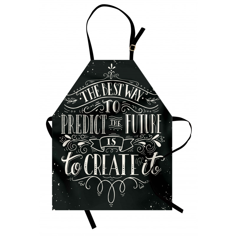 Grunge Hand Lettering Apron