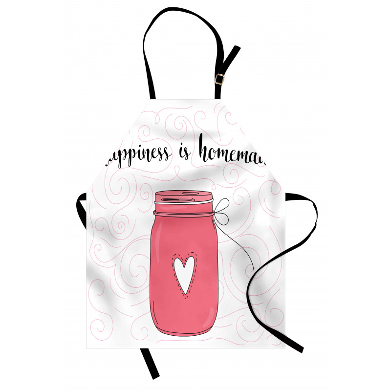 Jar of Love and Swirls Apron