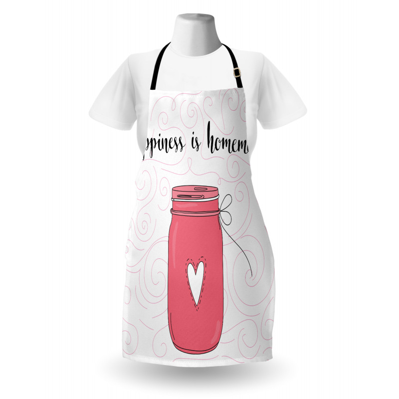 Jar of Love and Swirls Apron