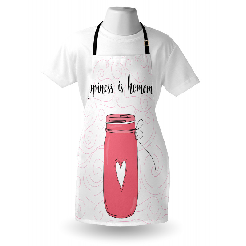 Jar of Love and Swirls Apron