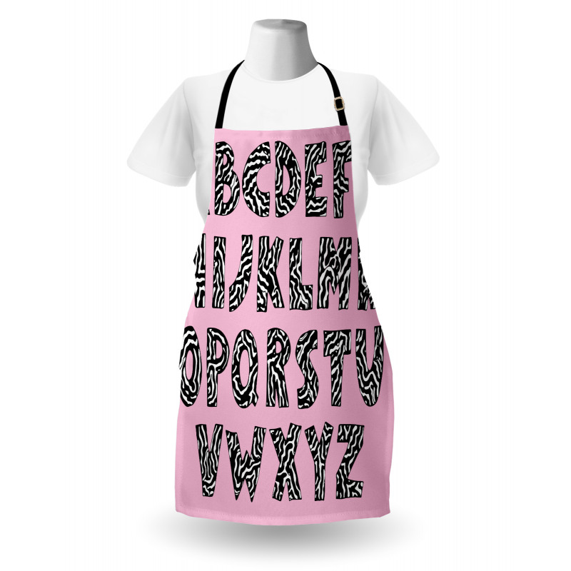 Funky Letters Trippy Apron