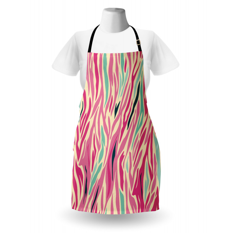 Funky Pastel Stripes Apron