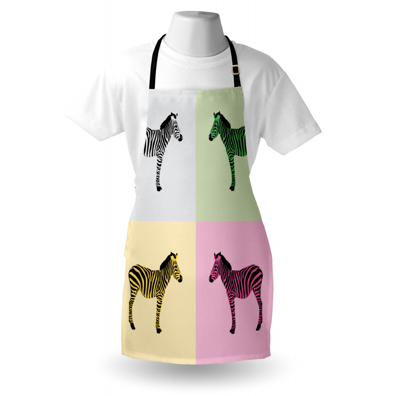 Colorful Frames Pop Apron