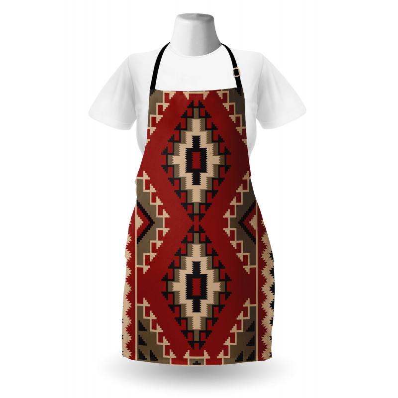 Afghan Style Motifs Apron