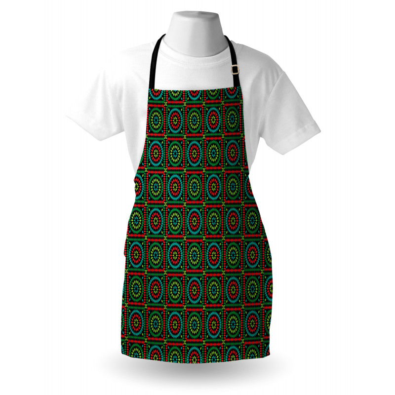 Circles and Squares Apron