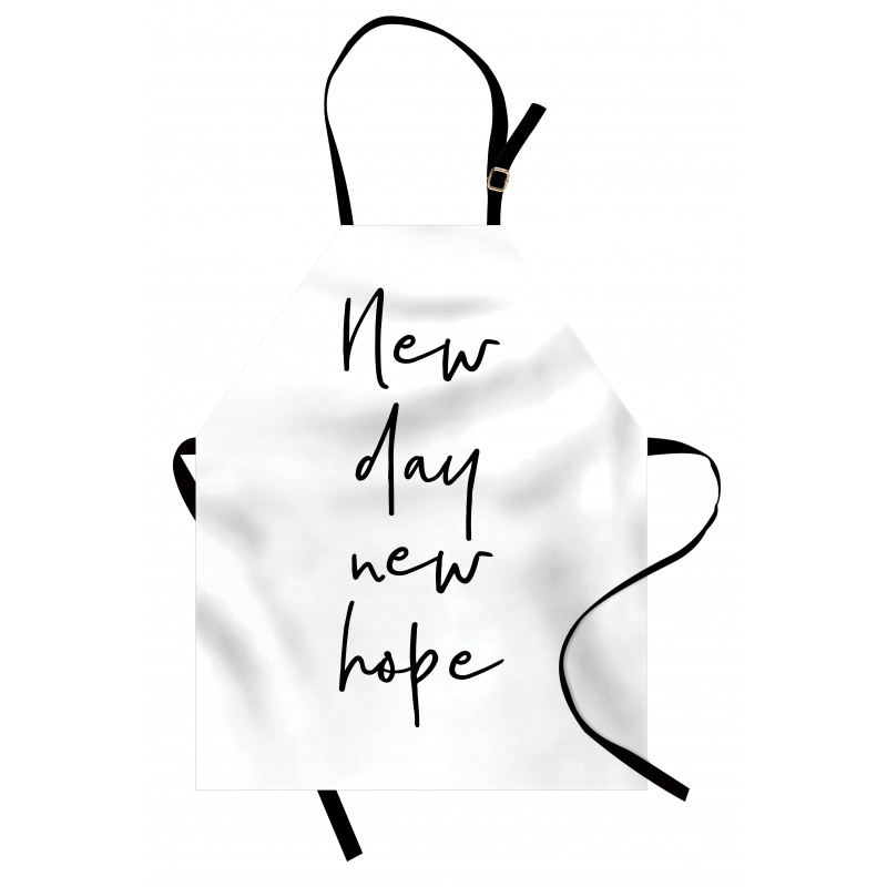 Motivational Calligraphy Apron