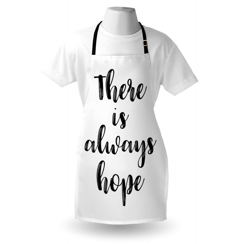 Hand Lettering Slogan Apron