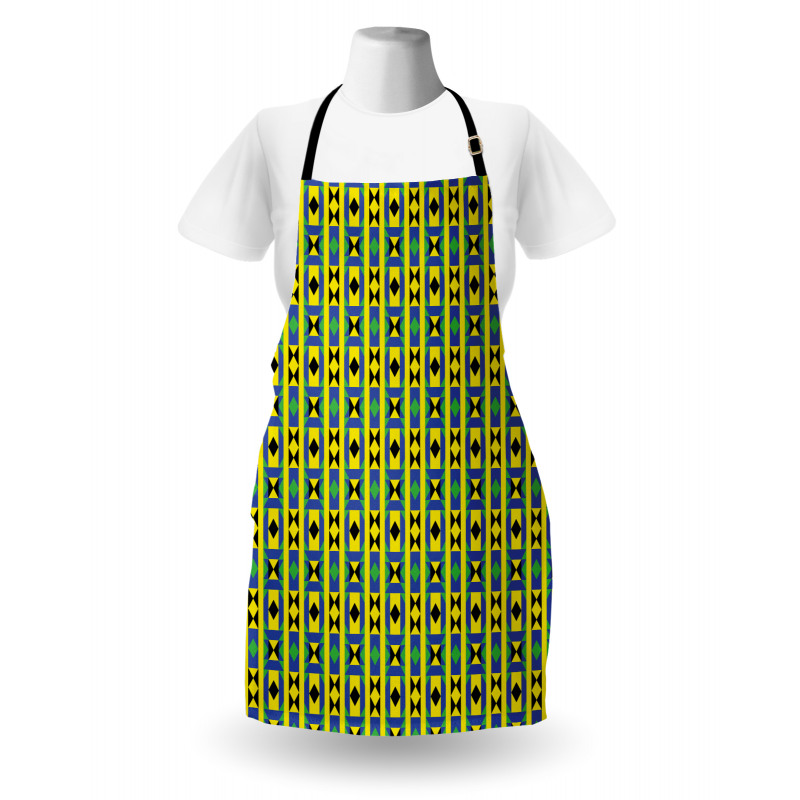 Geometric Kenya Apron