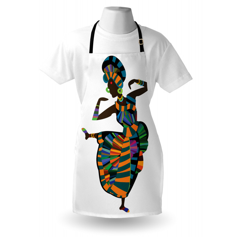 Dancing Zulu Girl Apron