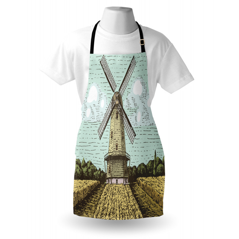 Windmill and Farmland Apron