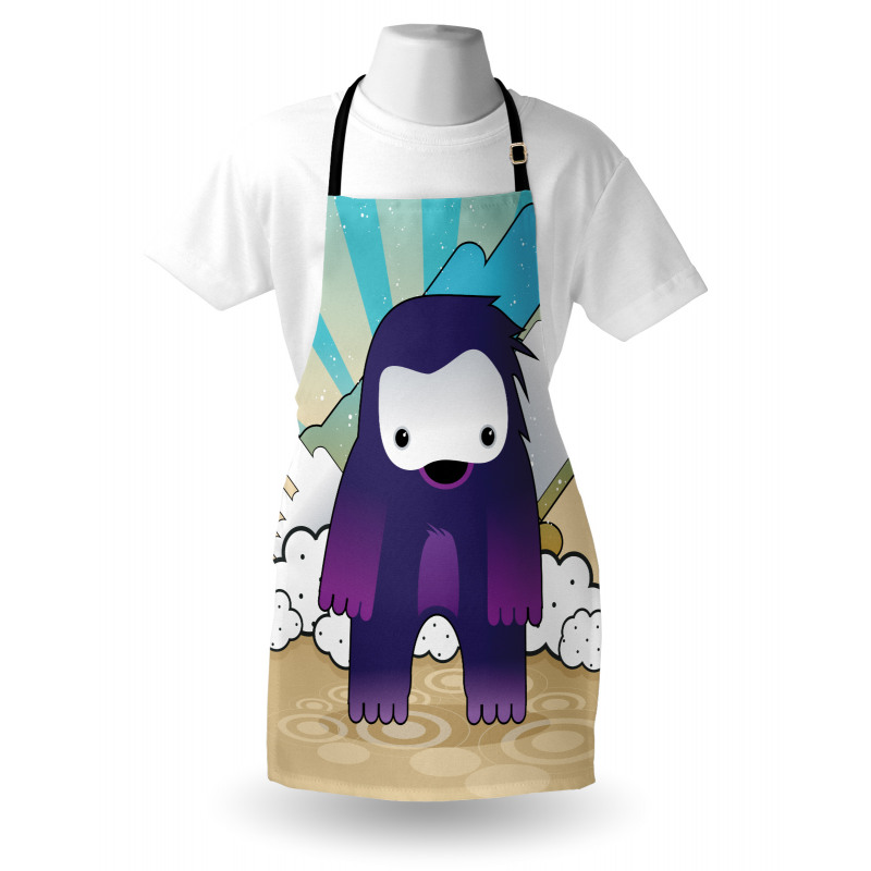 Japanese Manga Monster Apron