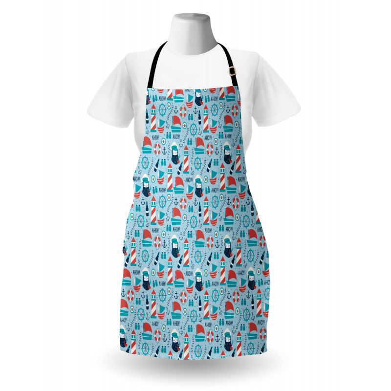 Pipe Smoking Captain Apron