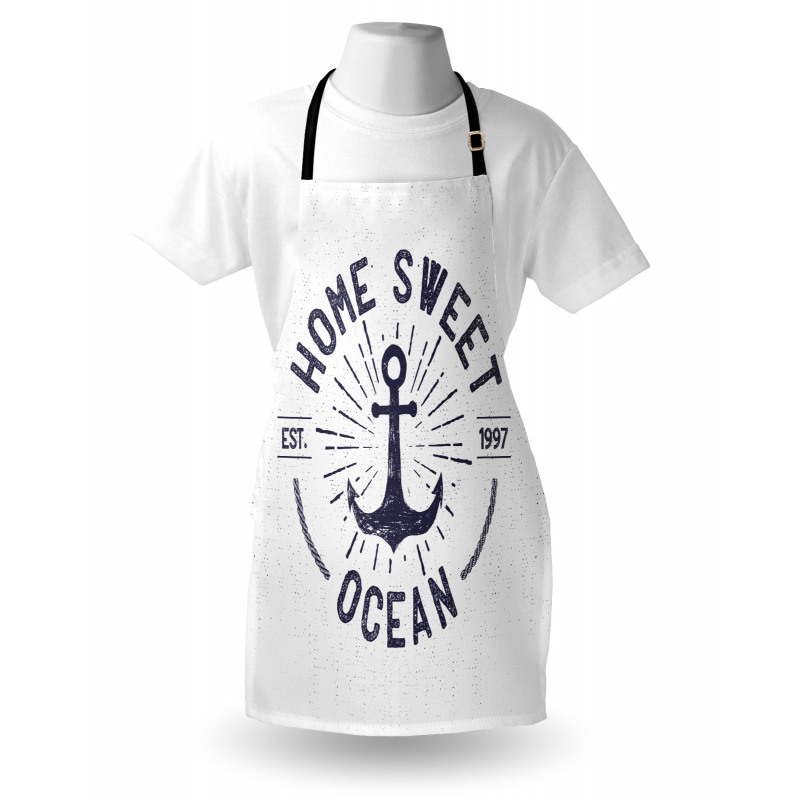 Home Ocean Words Apron