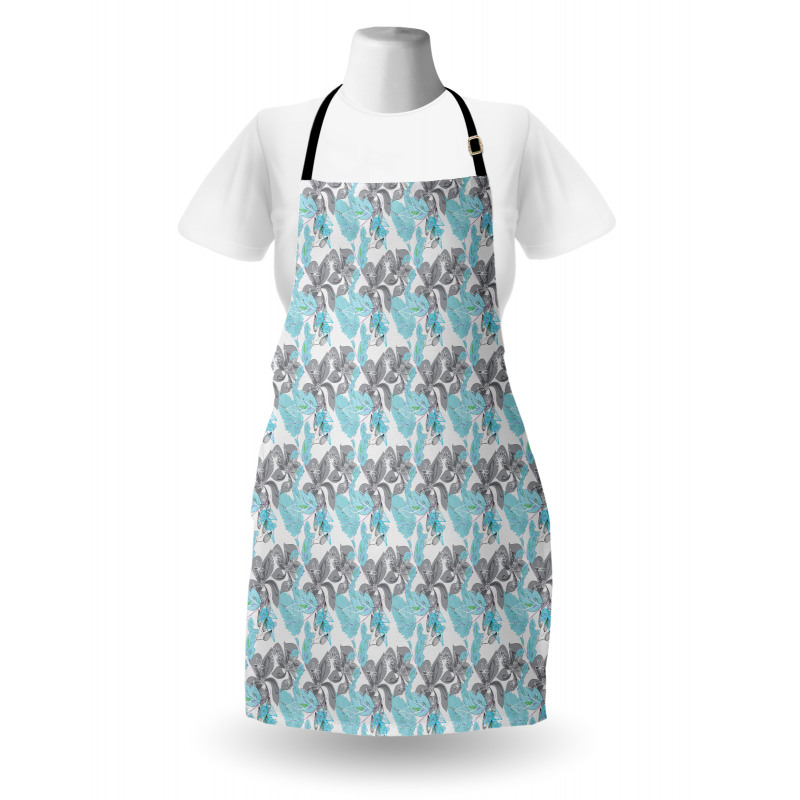 Flowers and Foliage Apron