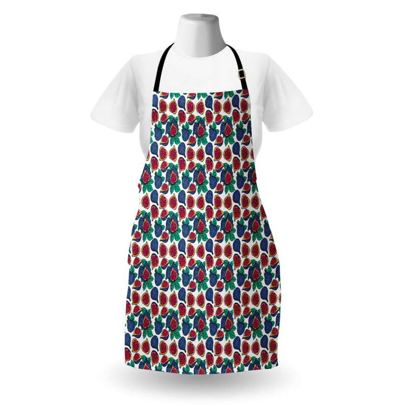 Ripe Juicy Fruit Pattern Apron