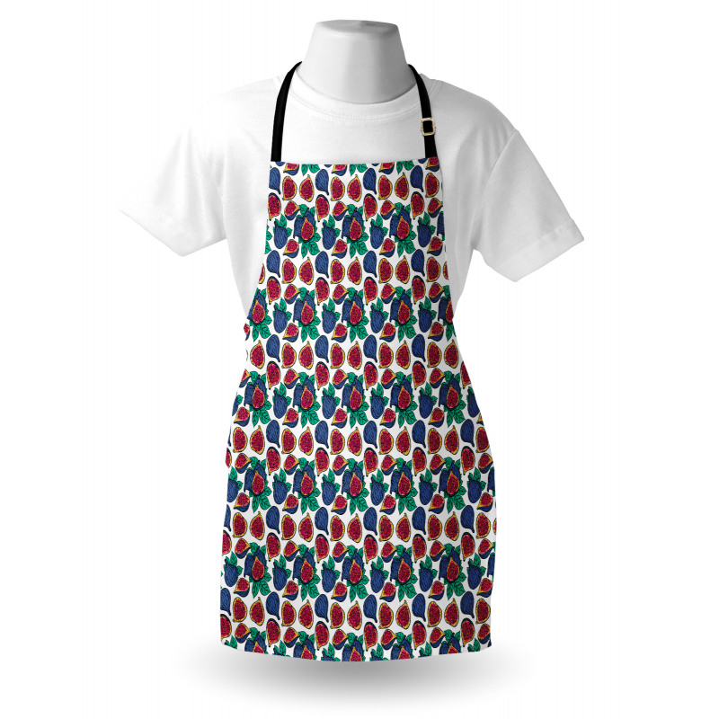 Ripe Juicy Fruit Pattern Apron