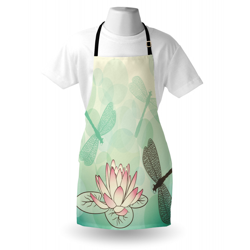 Exotic Lily Dragonflies Apron