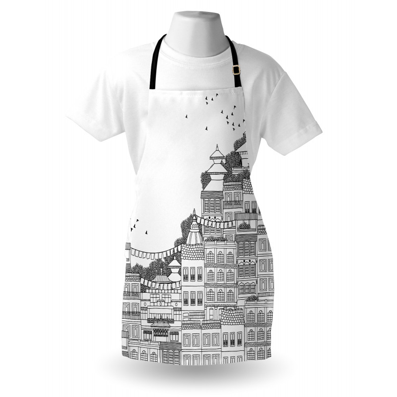 Doodle Style Kathmandu Apron