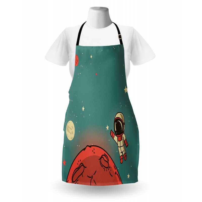 Doodle Cosmonaut Apron