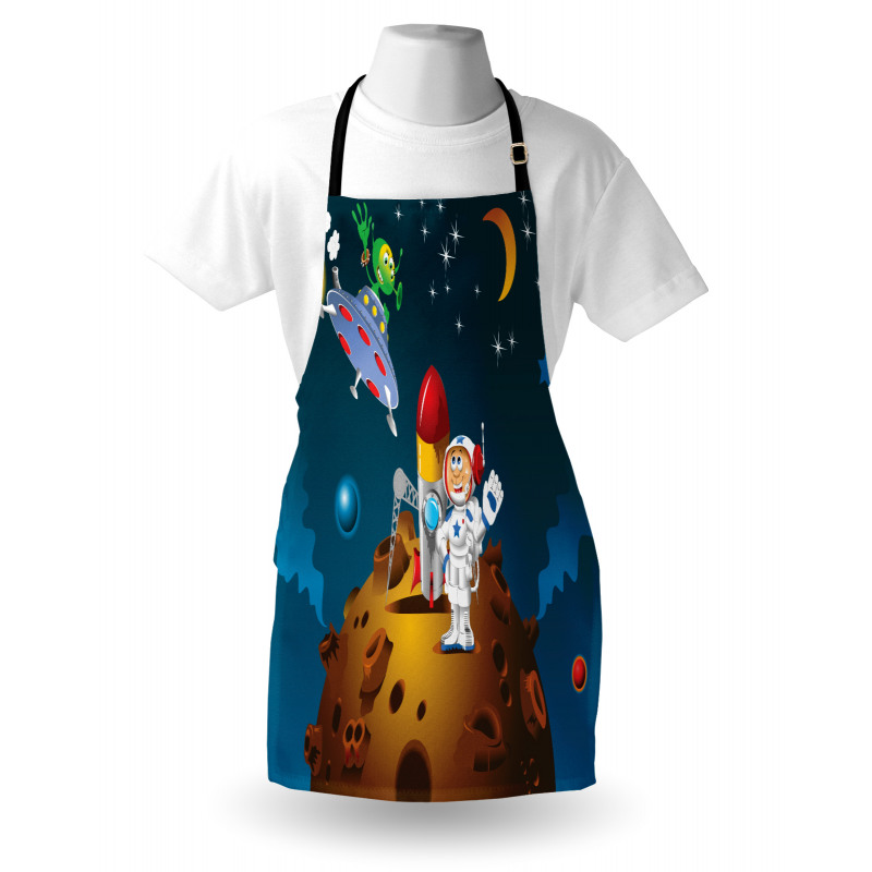 Human Alien Friends Apron