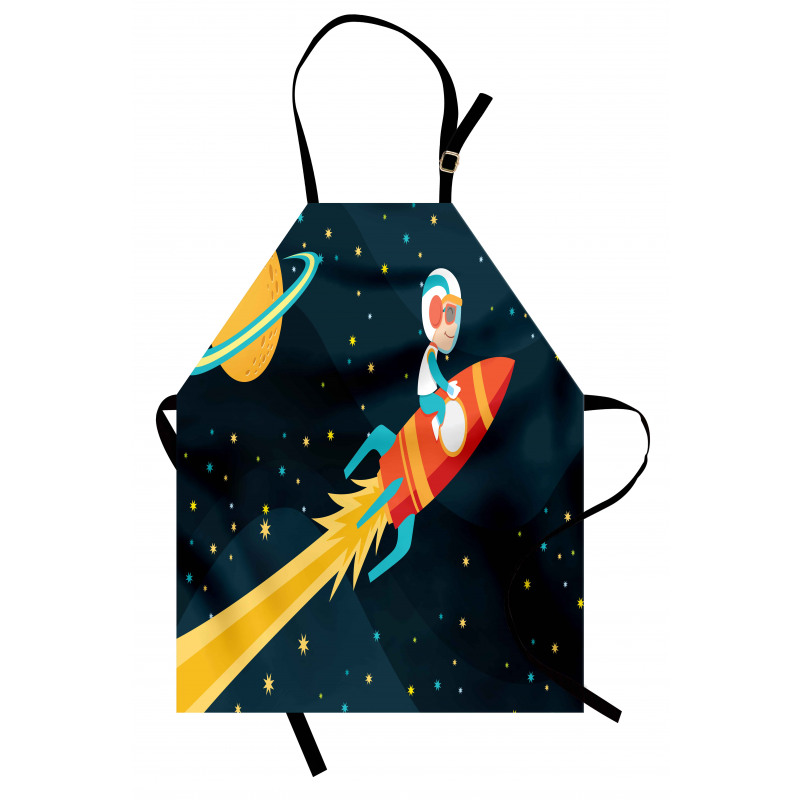 Boy on a Rocket Adventure Apron