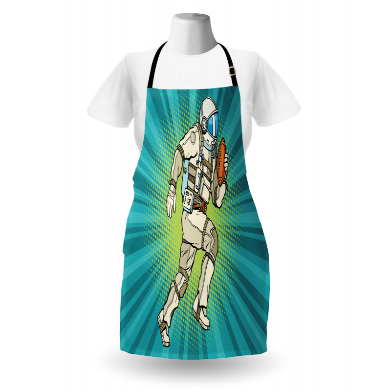 Astronaut Athlete Sports Apron