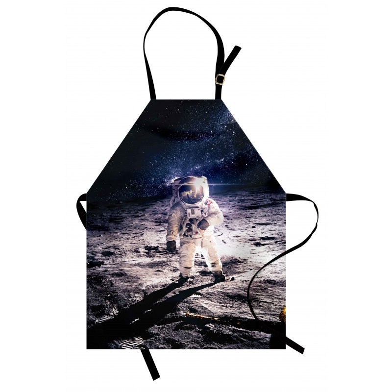 Astronaut on the Moon Apron