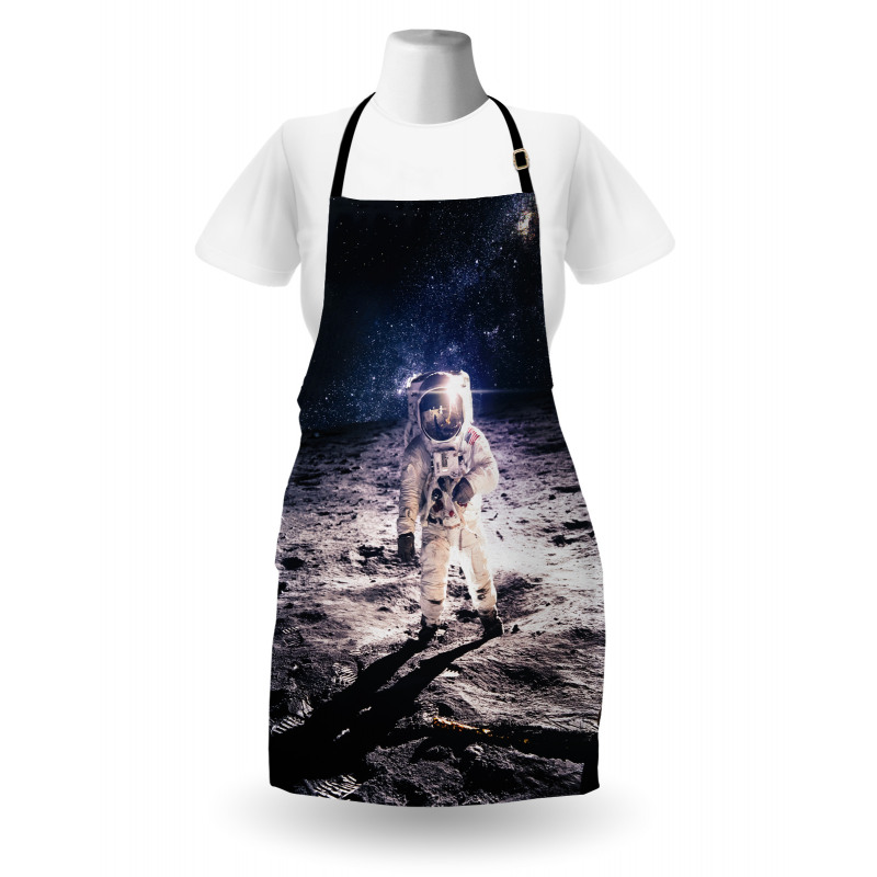 Astronaut on the Moon Apron