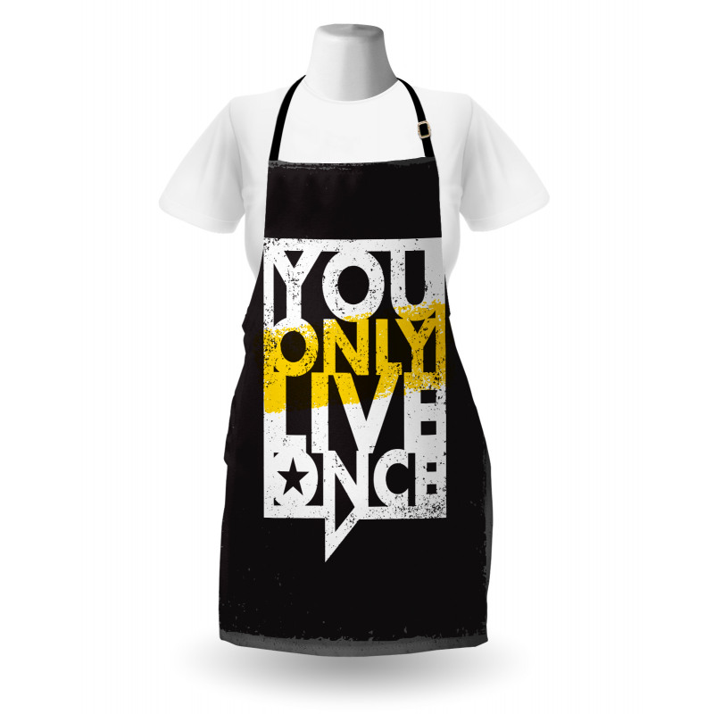 Message in Speech Bubble Apron