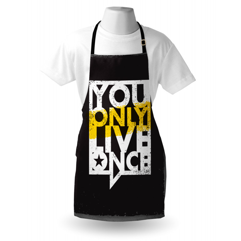 Message in Speech Bubble Apron