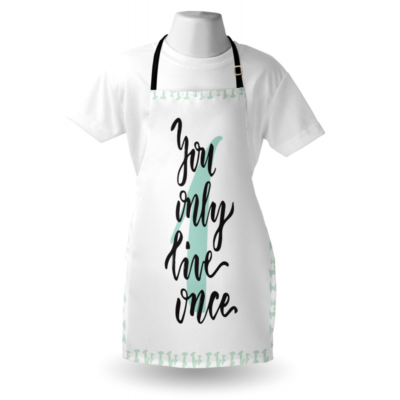 Hand Lettering Calligraphy Apron