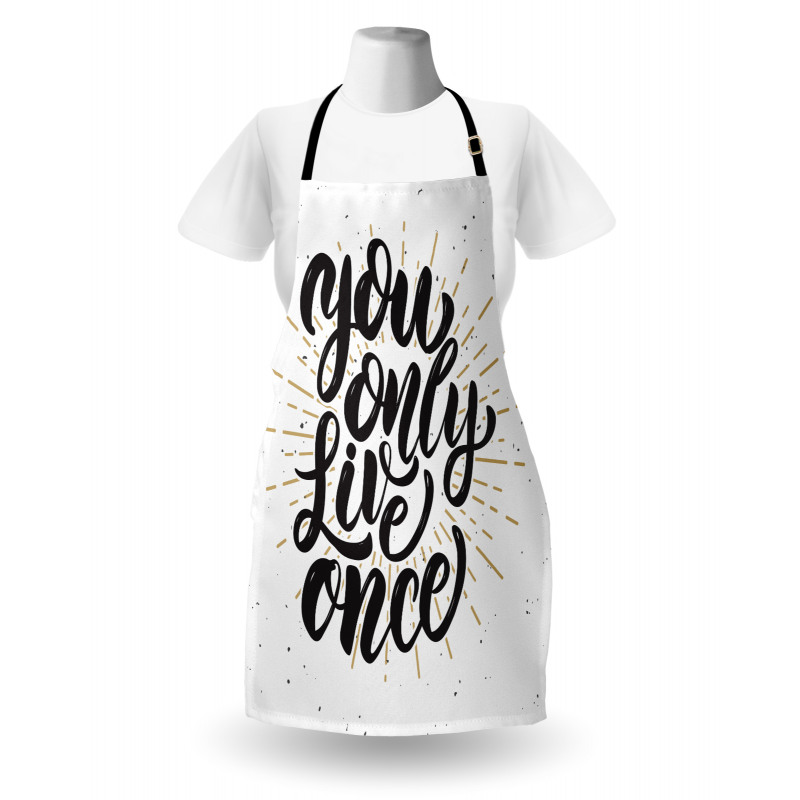 Hand Drawn Popular Words Apron