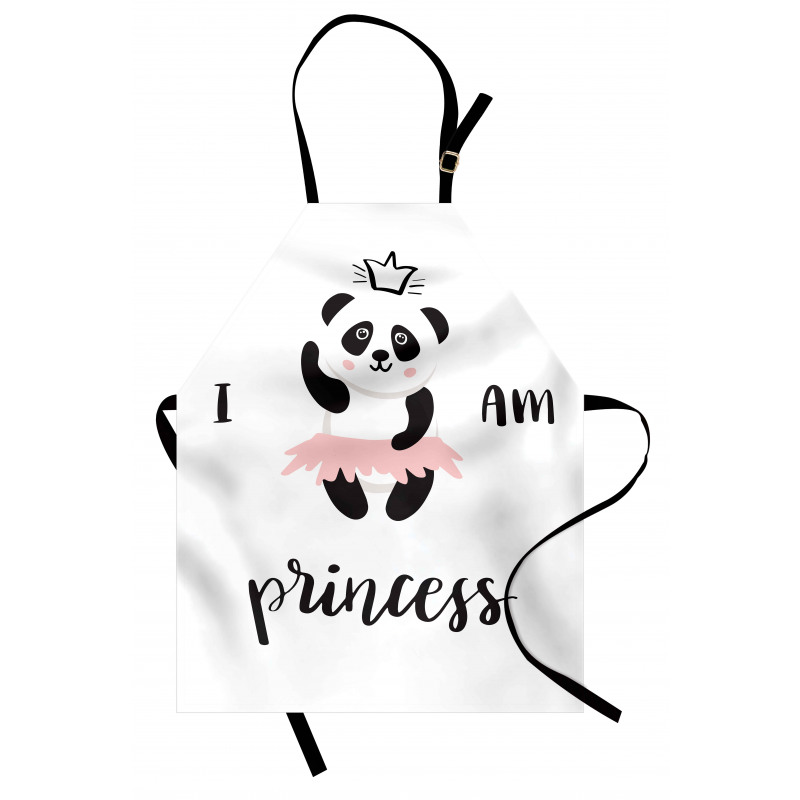 Ballerina Panda Apron