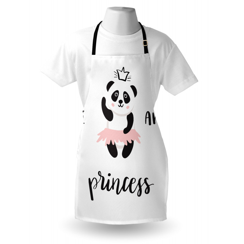 Ballerina Panda Apron